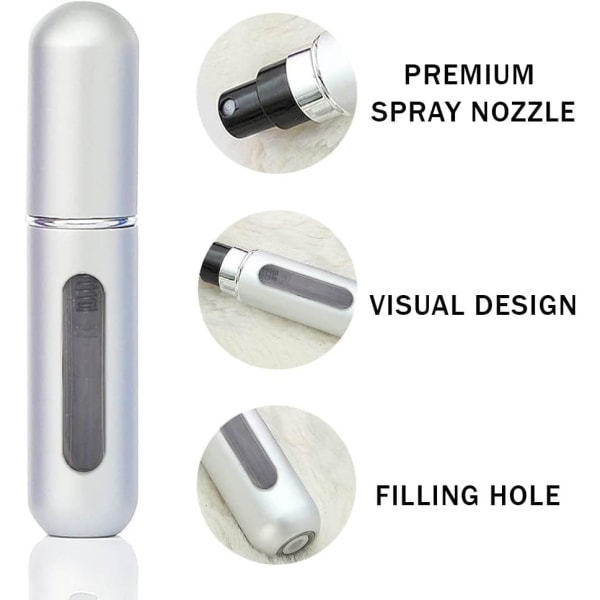 Parfym Atomiser, Parfym påfyllningsbar flaska Portable