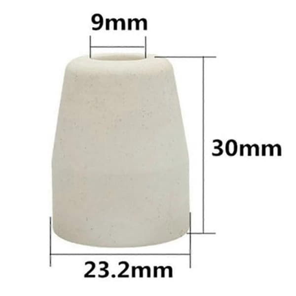 PT31 65PCS Förlängd luftplasmaskärning munstyckselektrod förbrukningsmaterial passar CUT-40 LGK40 CUT-50 CT-312 CT418