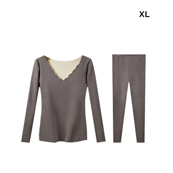Thermal Set Hudvänliga långärmade underkläder Gray