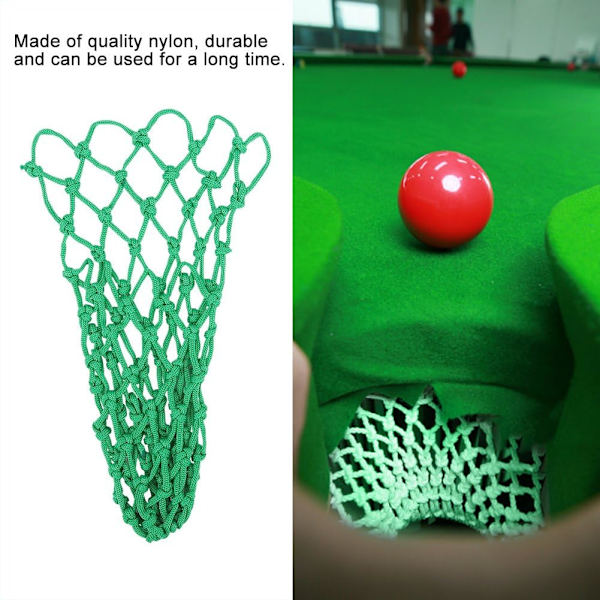 6 stk./sæt billardbord mesh Billardbord nylon mesh Billardbord mesh
