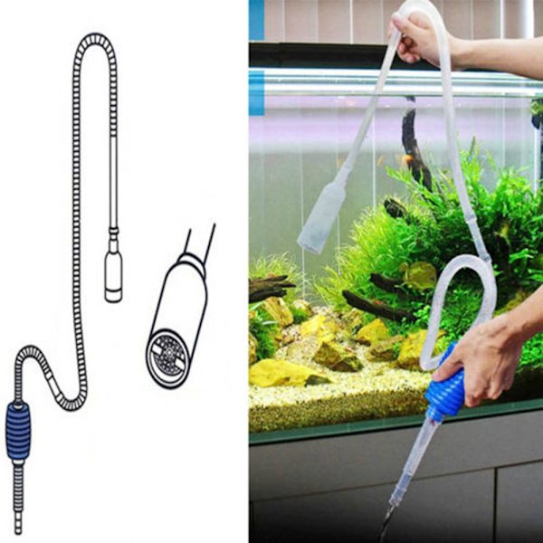 Praktiskt Akvarium Rengörnings Pump