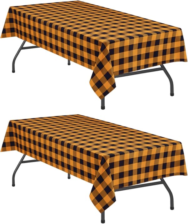 Vandtæt Buffalo Check dug, 2-pak, 90 x 150 cm