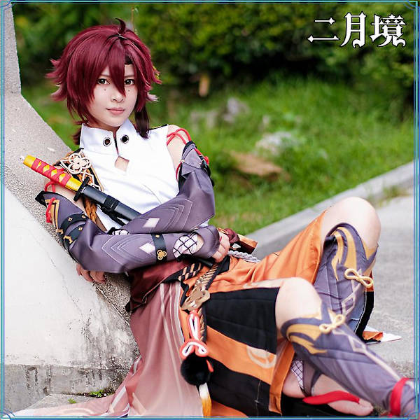 Genshin Impact ,genshin Impact Shikanoin Heizou Cosplay ,spelkaraktär Cyno Cos Uniform Fancy Dress Kläder,genshin Impact Halloween Pa Costume 38