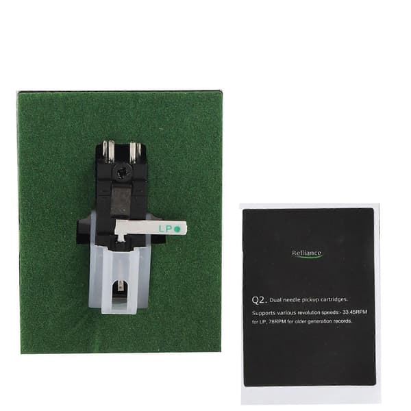 Ruby og Safir Dobbelt Nål Stereo Stylus Pladespiller Pickup Tilbehør