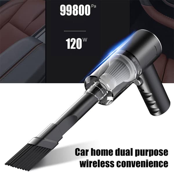 Handhållen Dammsugare Liten Mini Bärbar Bil Auto Hem Wire