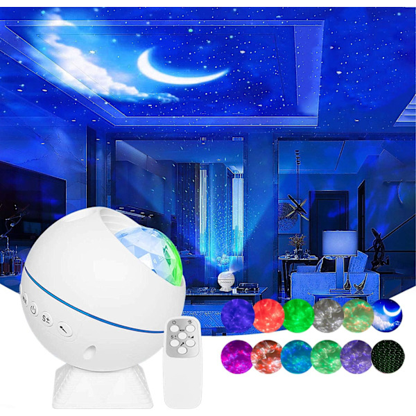 STAR PROJECTOR LED STJERNEPROJEKTOR MED USB