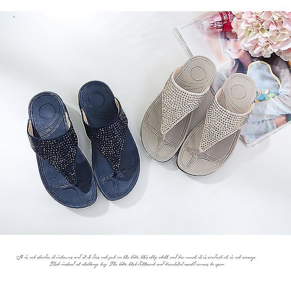 Fit Flop Dam Glitter Toe Post Sls 35