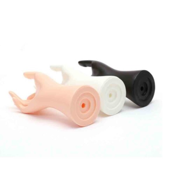 Skyltdocka Hand Finger Smycken Armband Display Stand Hållare black