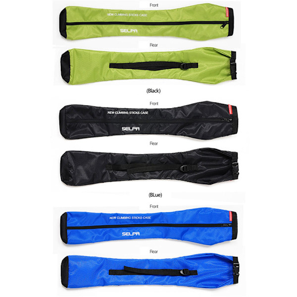Udendørs Vandring Walking Stick Bæretaske Trekking Pole Taske Black