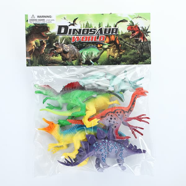 Dinosaurus kylpylelut, 6 kpl, vauvan/lapsen lahjaidea