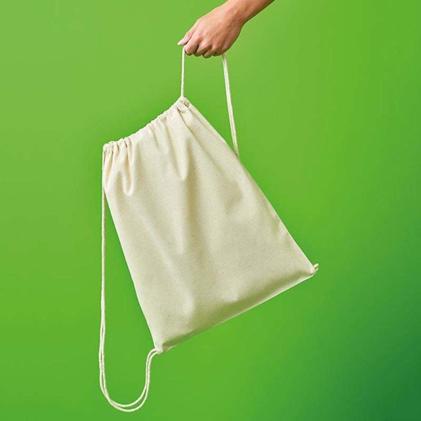 Nutshell Drawstring Gymsac Natural/Natural One Size