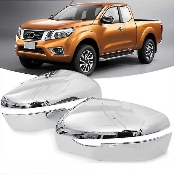 For Navara NP300 2016-2021 Bil Bakspeildeksel Sidespeildeksel Trim Dekorative Tilbehør, Høy Match