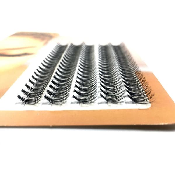 5 rækker individuelle vipper Naturlige Bløde 12MM 12mm10D