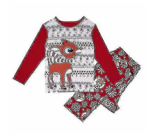 Familie-matchende sæt Bomulds Jule Pyjamas 130CM Kid