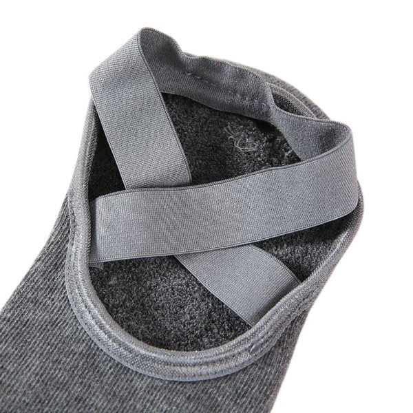 Joogasukat, nilkkamalli - Harmaa multicolor one size