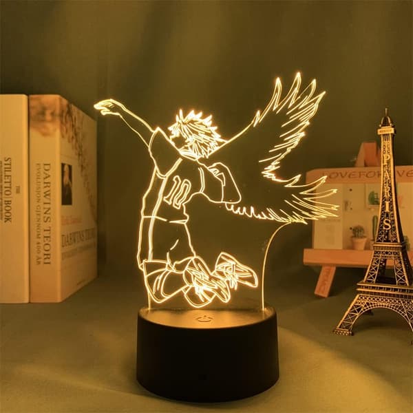 Anime Light Hinata Shoyo Figur 3D Night Light 7/16 Color Ch