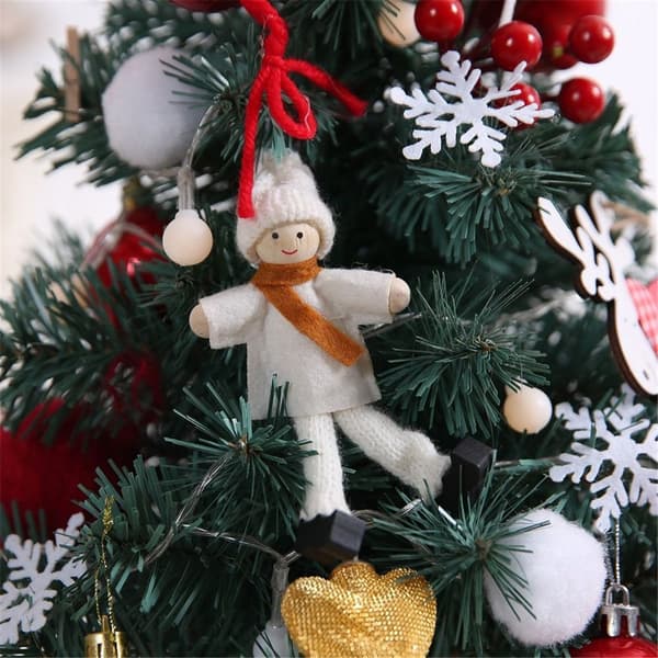 4cm LED Joulukuusi Set Mini Pöytä Xmas Tree