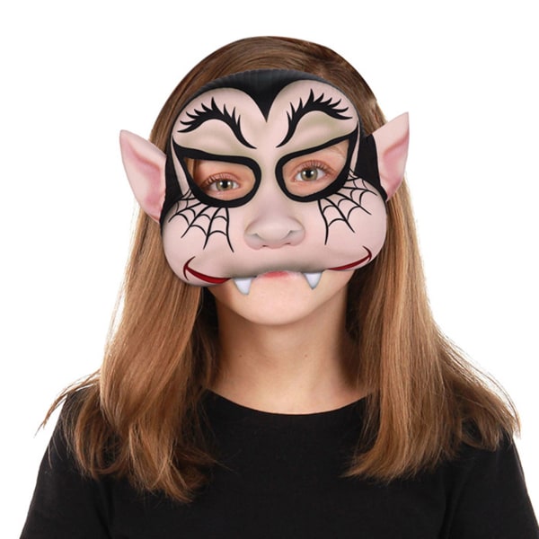Halloween Hauska Naamio Simpanssi Naamiot Karnevaalinaamiot Naiset Cosplay Naamio Puoli Kasvoa Halloween Juhla Naamiot