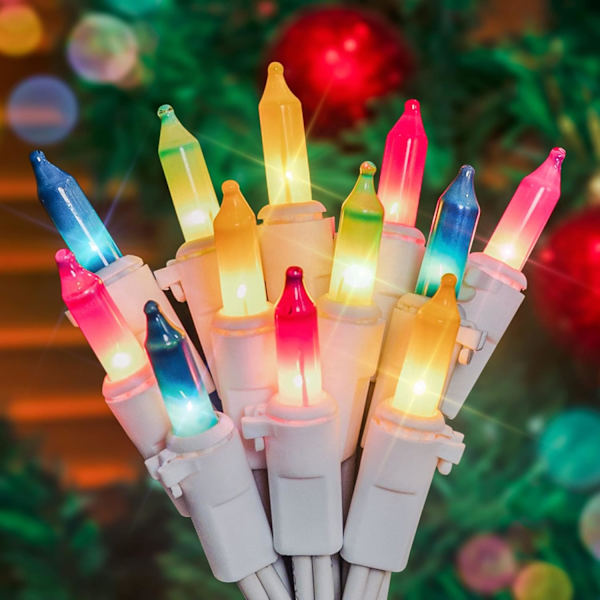 Easter Mini String Lights,2PACK 50Count 13Fet Pastell Christmas Lights med