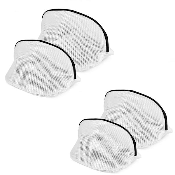 4-pack skotvättpåse| Mesh tvättpåse|svart