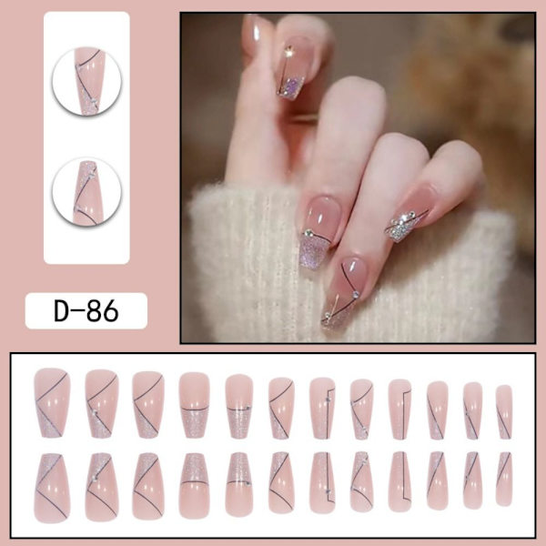 24st False Nails LongBallerina CBLCY-78