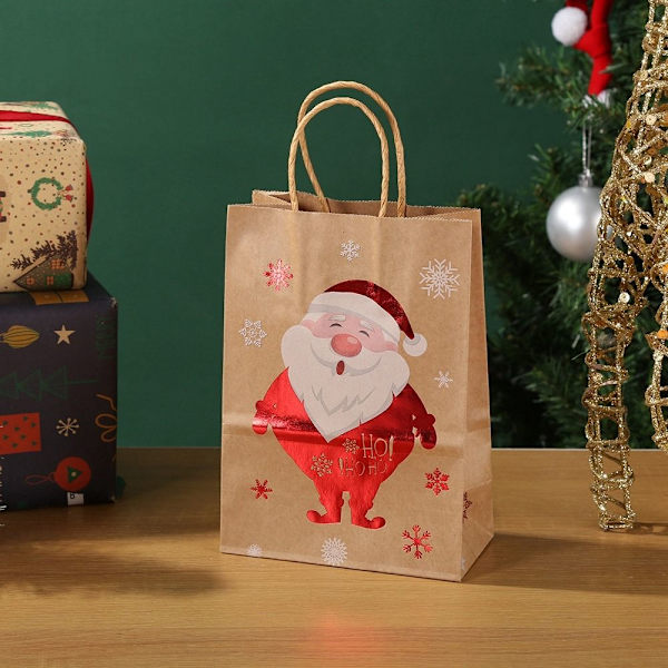 5 st julpapperspåse presentförpackningar STIL 4 STIL 4 Style 4