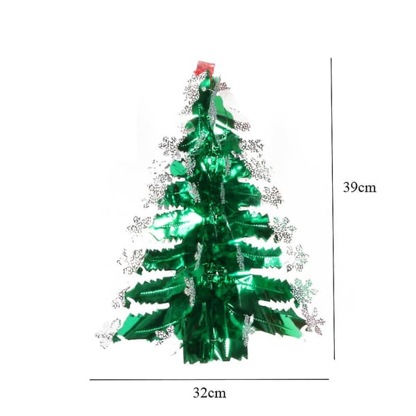 4st julgransdekoration Snowflake Tree Juldekoration