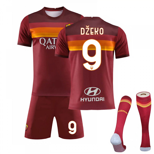 20/21 AS Roma Kotipaita Setti Lapset Aikuiset Jalkapallopaita XXL