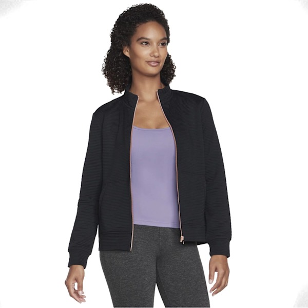 Skechers Go Walk Everywhere Full Zip Hoodless W3JA261-BLK