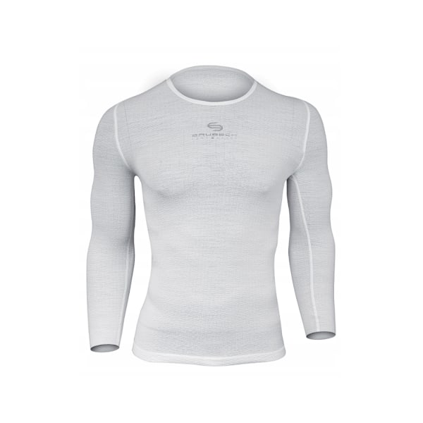 LS1085U Koszulka Base Layer z długim rękawem unisex biały M