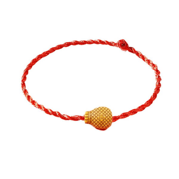 Nyårsgåva Lyckohänder Armband Rött Rep Liten Gåva Armband E One size