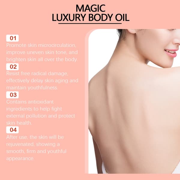 Daglig hudhydreringsolie til massage - 100 ml