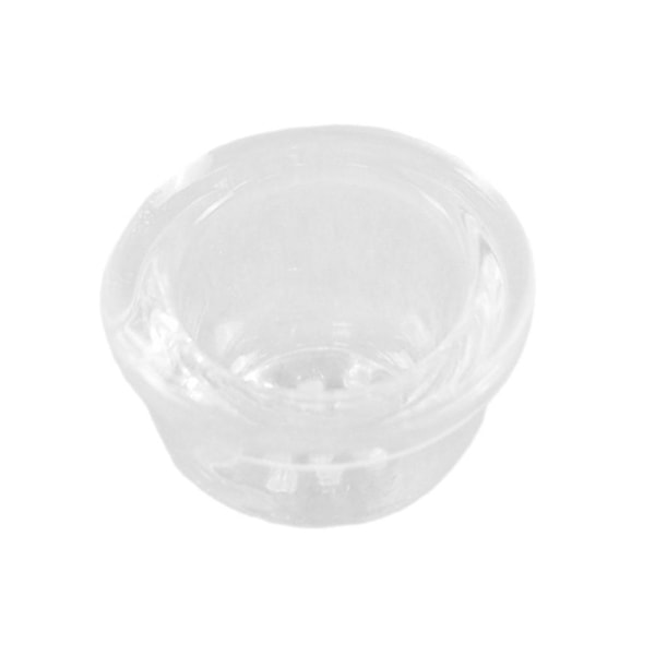 Rörskärmar 2/3 tum Skål Ersättningssikt Skål Nio-hålsrör White4 4pcs