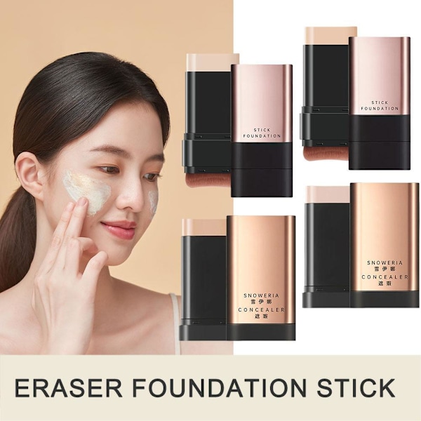Foundation Stick Eraser Vattentät Långvarig Concealer Stick Natural color 20g