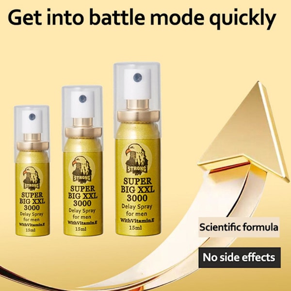 För Män Långvarig Spray Overspeed 60 Minuter Non Stop Ny O4