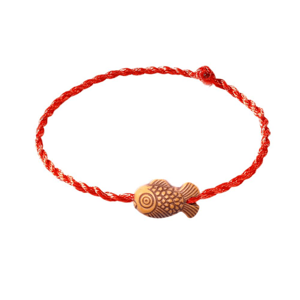 Nyårsgåva Lyckohänder Armband Rött Rep Liten Gåva Armband D One size