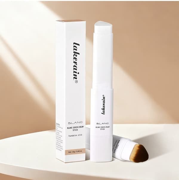 Triangle Foundation Stick, Lett Sminkebase og Concealer, Nude Finish Foundation Stick #4 MEDIUM 4#MEDIUM