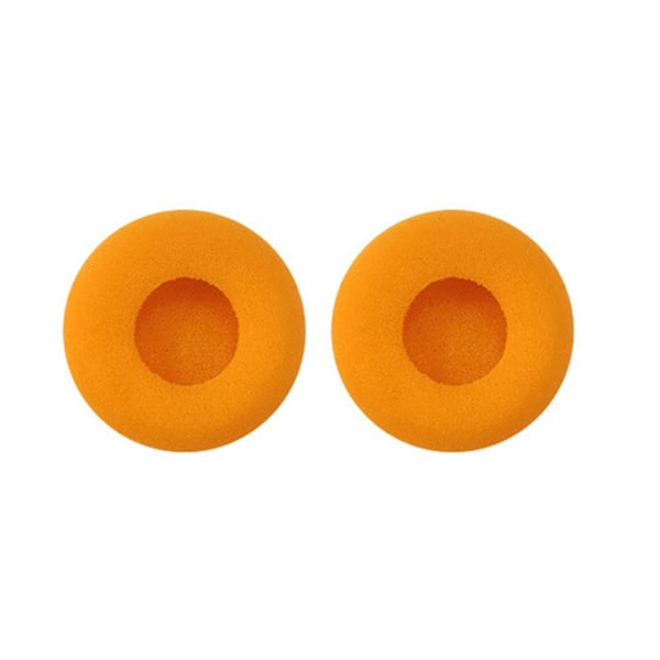 Retro Lätta Hörlurar, Hi-Fi Stereo Hörlurar Headset, Retro orange one-size
