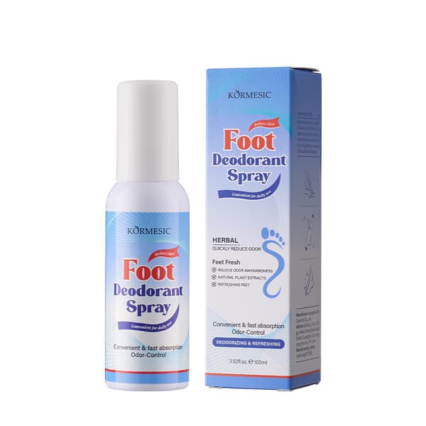 Foddeodorantspray til frisk fodpleje