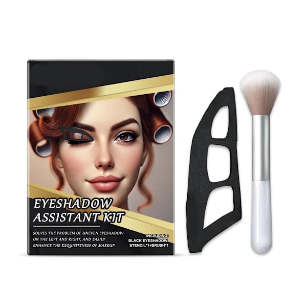 Ögonskuggsstenciler för ögonmakeup Ögonskuggsassistentkit Ögonskuggsverktyg