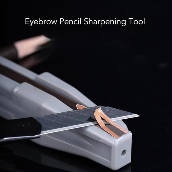 3 stk. øjenbrynspencilspidseredskab med 4 riller Makeup Sharpener Assistant Tool til professionel makeup sharpener