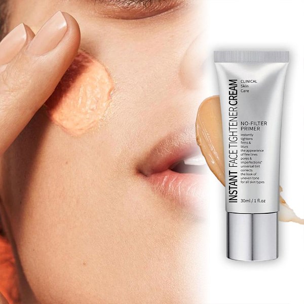 2x Instant Face Tightener No-Filter Primer, Instant Face Tightener 30mlA 1pcs 2pcs