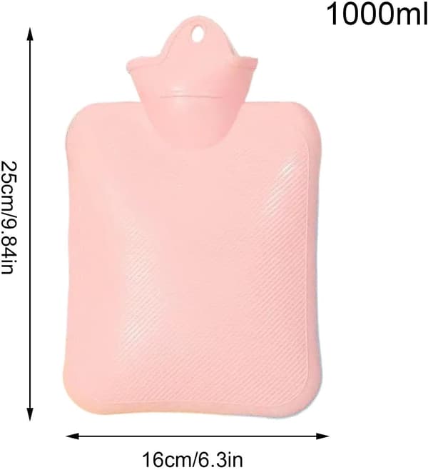 Varmeflaske – PVC-fleece