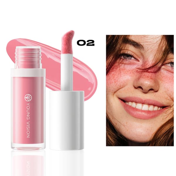 Mat Pink Blush til Alle Hudtyper + Letvægtsformel