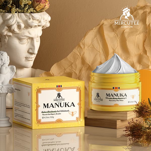 Manuka Honning Mudder Maske til Hydrering og Næring