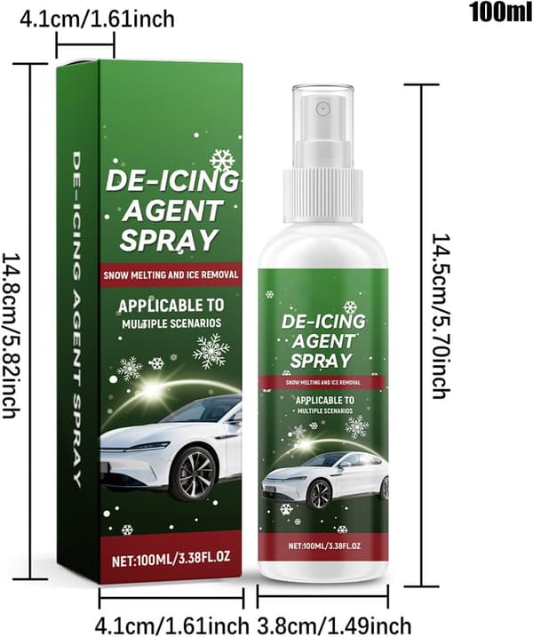 Avfrostningsspray 100 Milliliter Avfrostningsspray