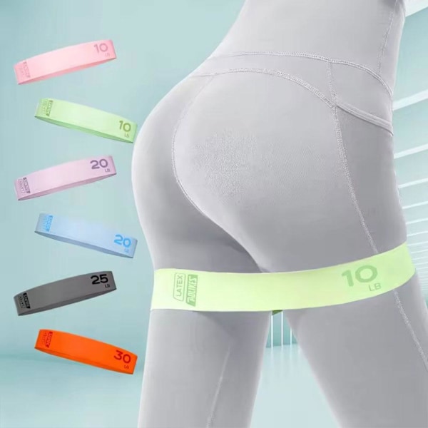 Motståndsband för träning, träningsband, motståndsband 6pc onesize
