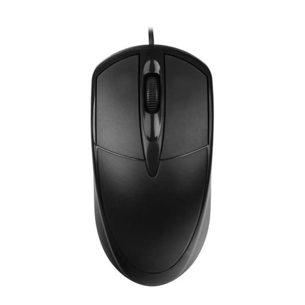 Trådbunden USB Optisk Mus För PC Acer Laptop Dator Svart Scroll Hjul ...