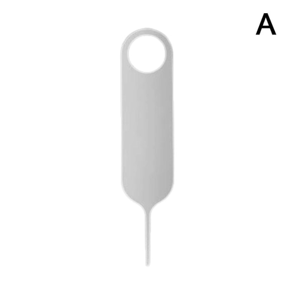1-50 st Sim-kortsfackets avtagare Eject Pin Key Tool för iPhone iPad A one-size 50pcs