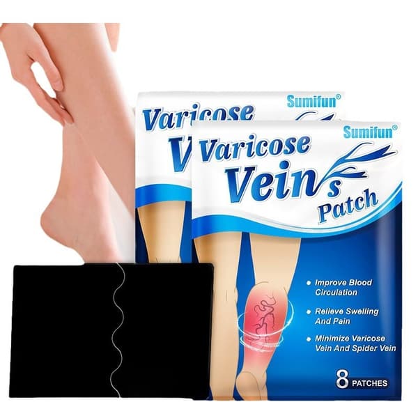 Blå Puls Daggmask Ben Vaskulär Salva - Intravenöst Plåster för Ömma Ben Intravenous patch
